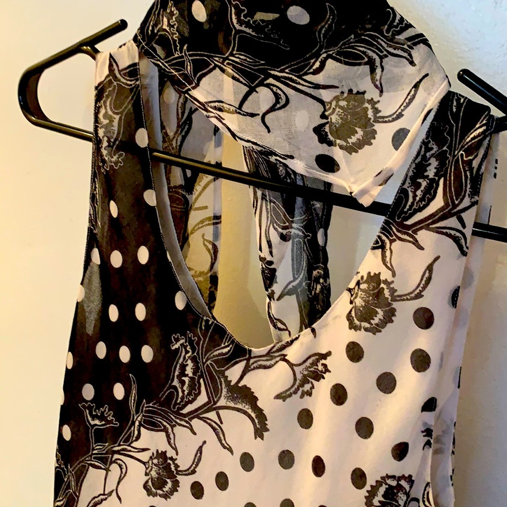 Black & White Polka dot dress